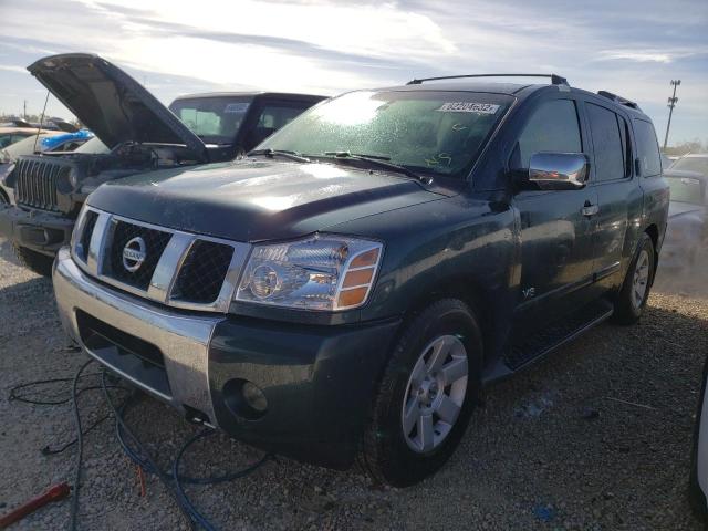 5N1AA08B35N740011 - 2005 NISSAN ARMADA SE GREEN photo 2