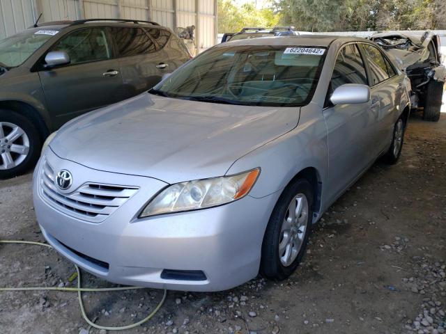 4T1BE46K07U130577 - 2007 TOYOTA CAMRY CE SILVER photo 2