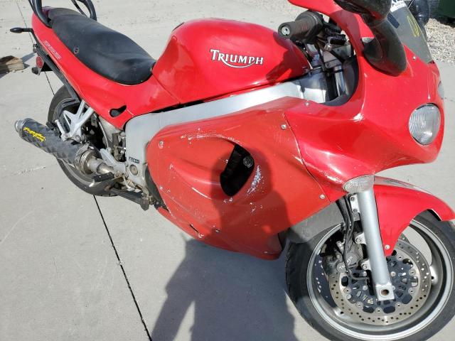 SMT600FM31J116925 - 2001 TRIUMPH MOTORCYCLE SPRINT ST RED photo 9