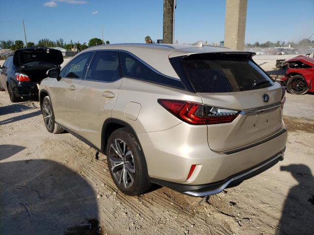 JTJDZKCA1K2017238 - 2019 LEXUS RX 350 L BEIGE photo 3