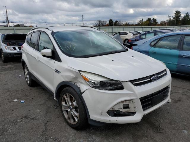 1FMCU9J91EUC89419 - 2014 FORD ESCAPE TIT WHITE photo 1