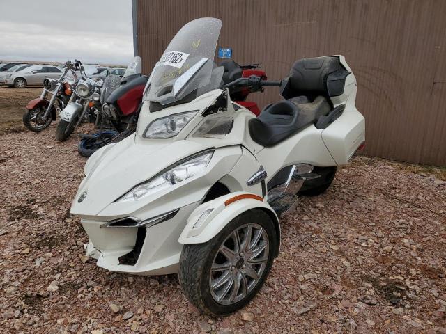 2BXNBDD15EV003037 - 2014 CAN-AM SPYDER ROA WHITE photo 2