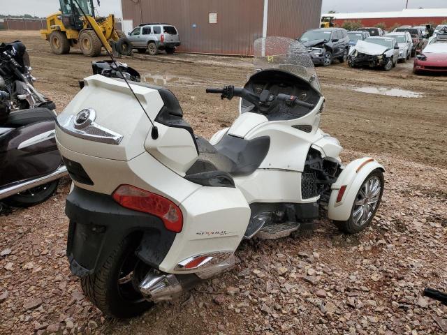 2BXNBDD15EV003037 - 2014 CAN-AM SPYDER ROA WHITE photo 4