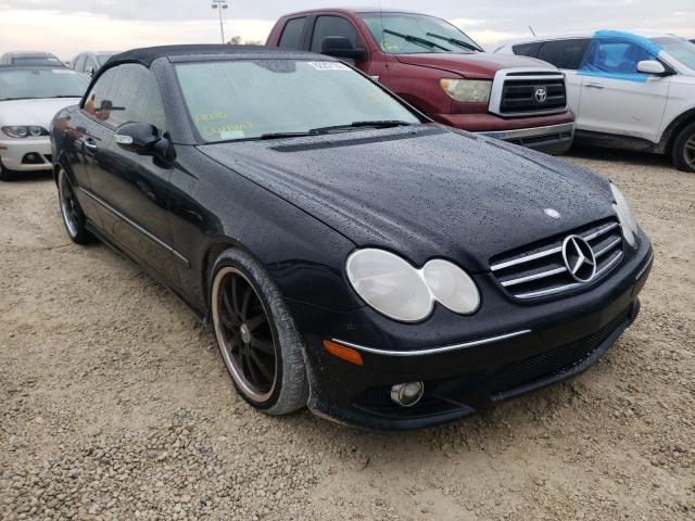 WDBTK72F47T082727 - 2007 MERCEDES-BENZ CLK 550 BLACK photo 1