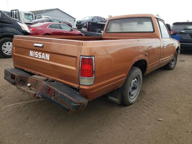 1N6ND02S2FC302225 - 1985 NISSAN 720 LONG B ORANGE photo 4