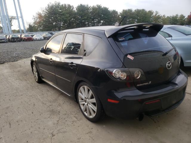 JM1BK34M181166969 - 2008 MAZDA SPEED 3 BLACK photo 3