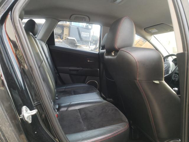 JM1BK34M181166969 - 2008 MAZDA SPEED 3 BLACK photo 6