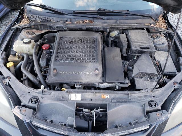 JM1BK34M181166969 - 2008 MAZDA SPEED 3 BLACK photo 7