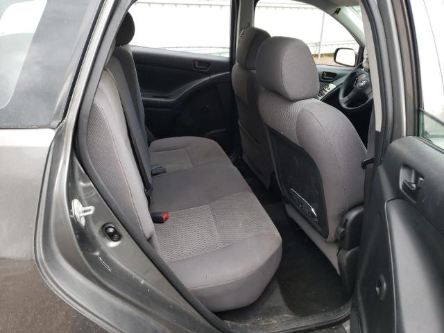 2T1KR32E37C667122 - 2007 TOYOTA MATRIX GRAY photo 6