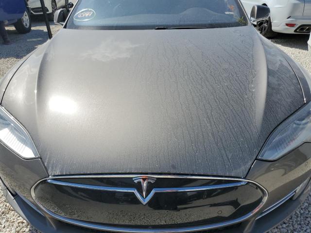 5YJSA1H47FF086923 - 2015 TESLA MODEL S P8 GRAY photo 7