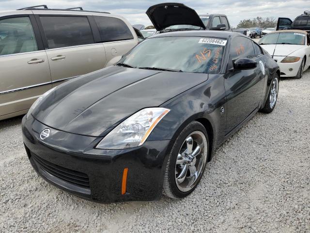 JN1AZ34D25M606878 - 2005 NISSAN 350Z COUPE BLACK photo 2