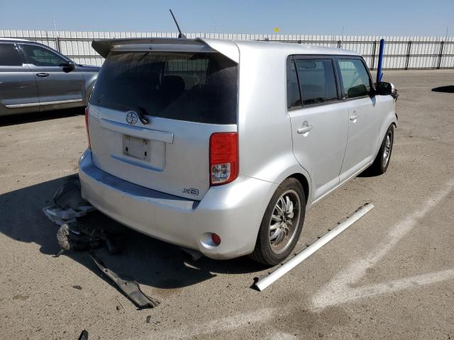 JTLZE4FEXCJ007074 - 2012 TOYOTA SCION XB 银色 照片 4