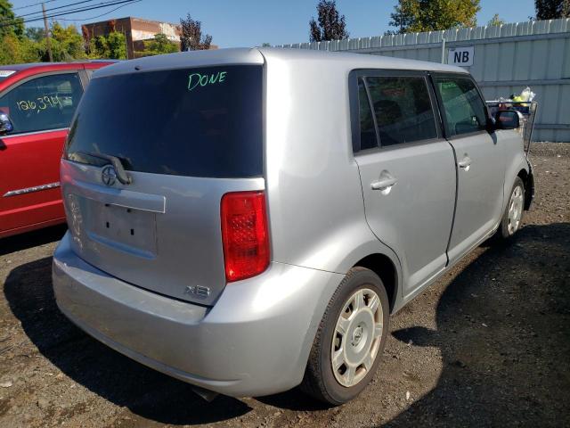 JTLKE50E781014409 - 2008 TOYOTA SCION XB Grau Foto 4