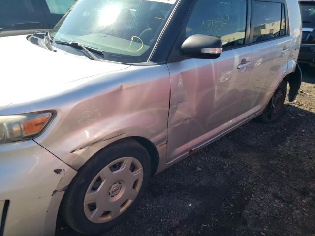 JTLKE50E781014409 - 2008 TOYOTA SCION XB Grau Foto 9
