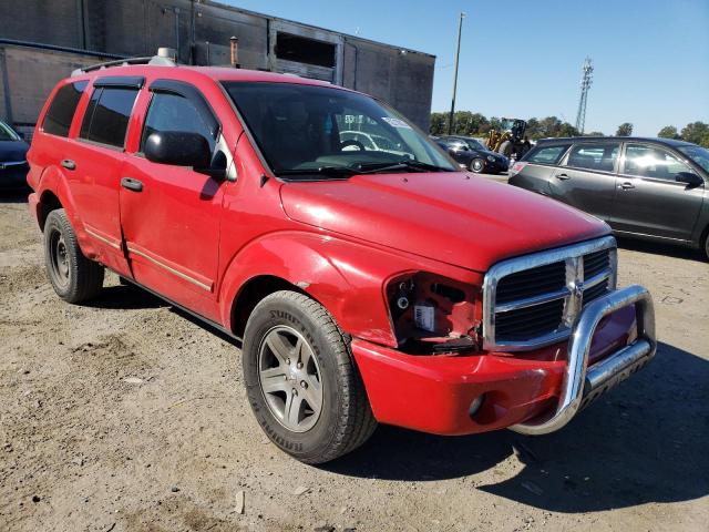 1D4HB58D15F556357 - 2005 DODGE DURANGO LI RED photo 1