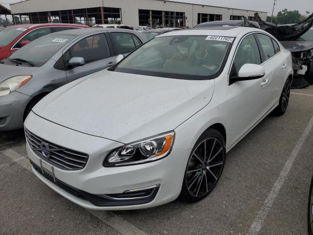 YV126MFK6G1395484 - 2016 VOLVO S60 PREMIE WHITE photo 2