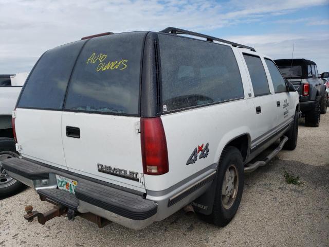 1GNFK16K5RJ353352 - 1994 CHEVROLET SUBURBAN K WHITE photo 4