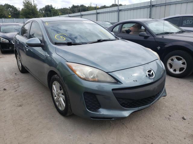 JM1BL1V74C1693102 - 2012 MAZDA 3 I GRAY photo 1