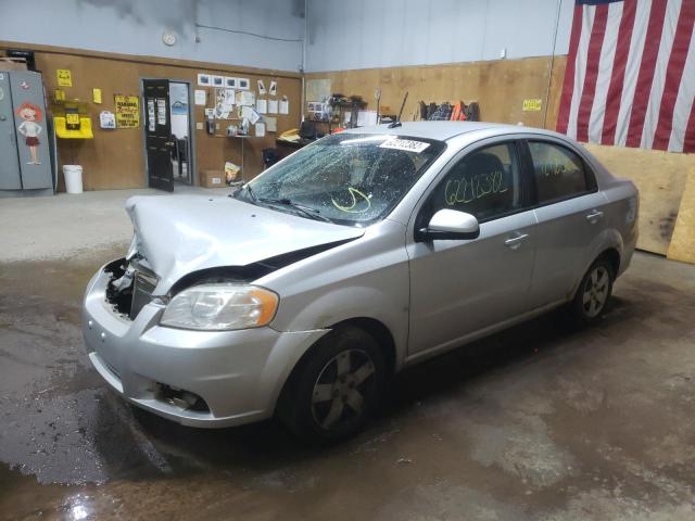 KL1TD56E39B362916 - 2009 CHEVROLET AVEO LS 银色 照片 2