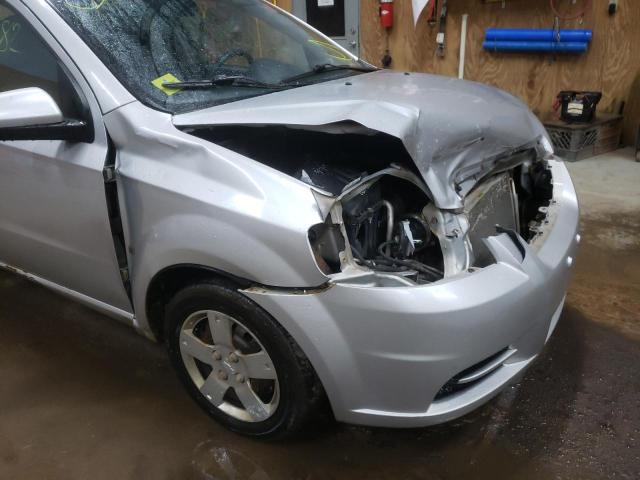 KL1TD56E39B362916 - 2009 CHEVROLET AVEO LS 银色 照片 9