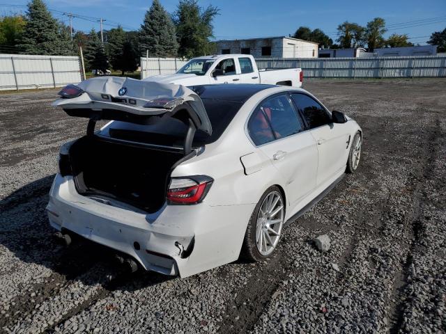 WBA3B9G54FNR93752 - 2015 BMW 335 XI WHITE photo 4