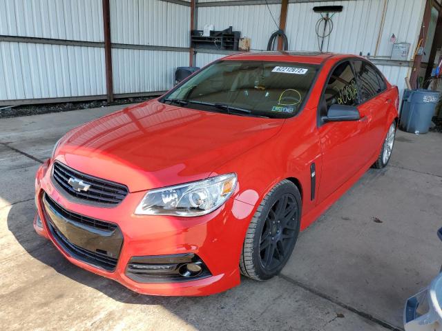 6G3F15RW2EL940191 - 2014 CHEVROLET SS RED photo 2