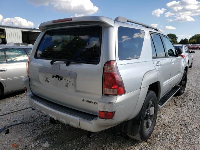 JTEBT17R430021671 - 2003 TOYOTA 4RUNNER LI SILVER photo 4