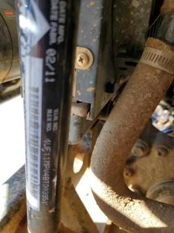 4UF11MPV4BT303951 - 2011 ARCTIC CAT PROWLER ნაცრისფერი ფოტო 10