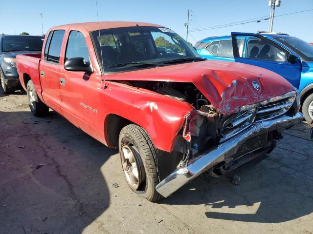 1B7HL2AX31S322736 - 2001 DODGE DAKOTA QUA RED photo 1