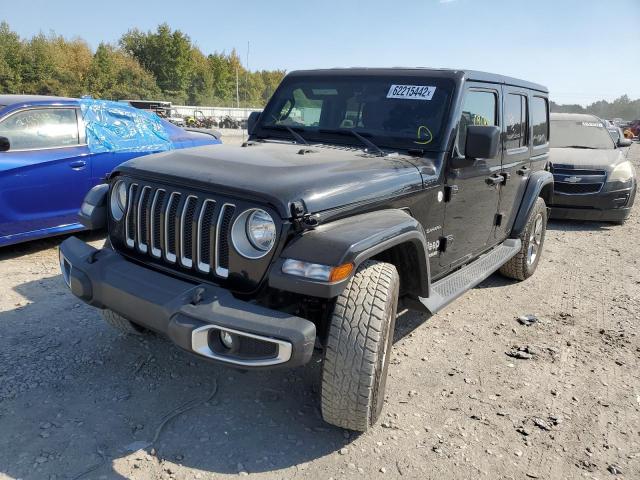 1C4HJXEN0KW600174 - 2019 JEEP WRANGLER U BLACK photo 2