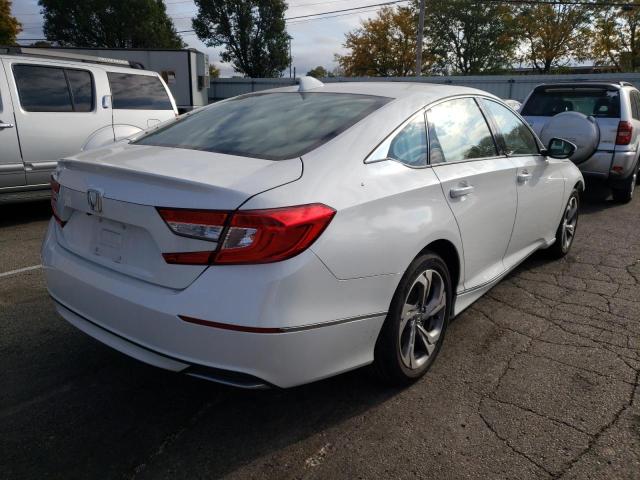 1HGCV1F50JA019488 - 2018 HONDA ACCORD EXL WHITE photo 4