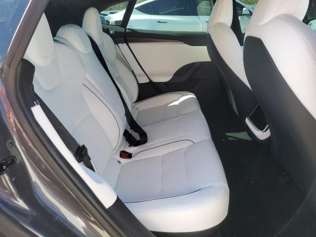 5YJSA1E67NF473699 - 2022 TESLA MODEL S Մոխրագույն լուսանկար 6