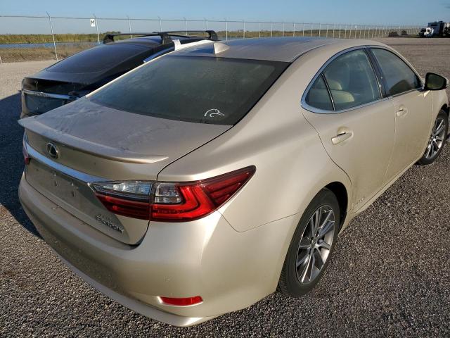 JTHBW1GG1H2143652 - 2017 LEXUS ES 300H BEIGE photo 4