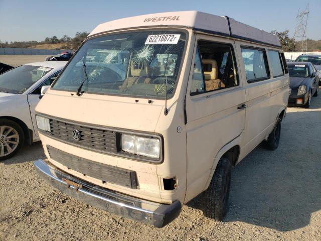 WV2XB0257FH092589 - 1985 VOLKSWAGEN VANAGON KO TAN photo 2