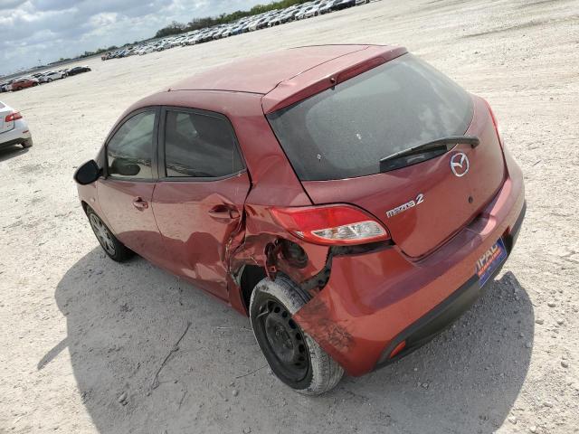 JM1DE1KY1E0172167 - 2014 MAZDA MAZDA2 SPO RED photo 3