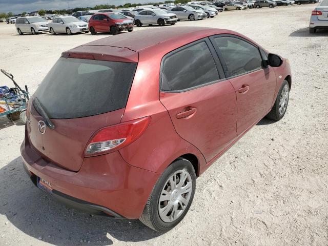 JM1DE1KY1E0172167 - 2014 MAZDA MAZDA2 SPO 红色 照片 4