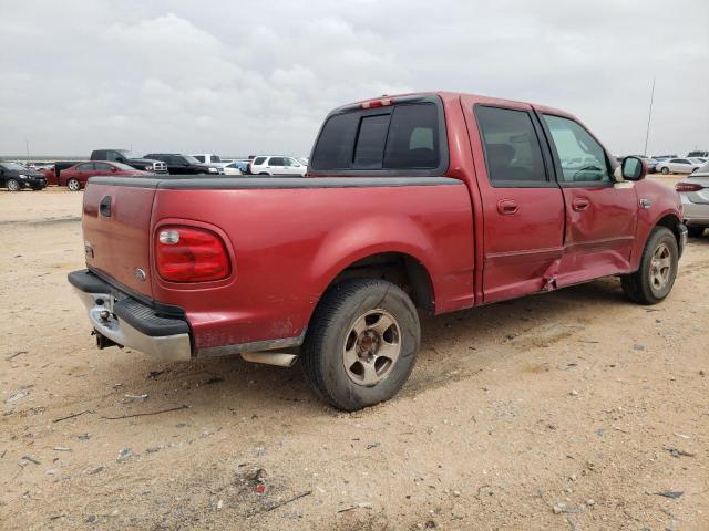 1FTRW07L51KF58521 - 2001 FORD F150 BURGUNDY photo 4