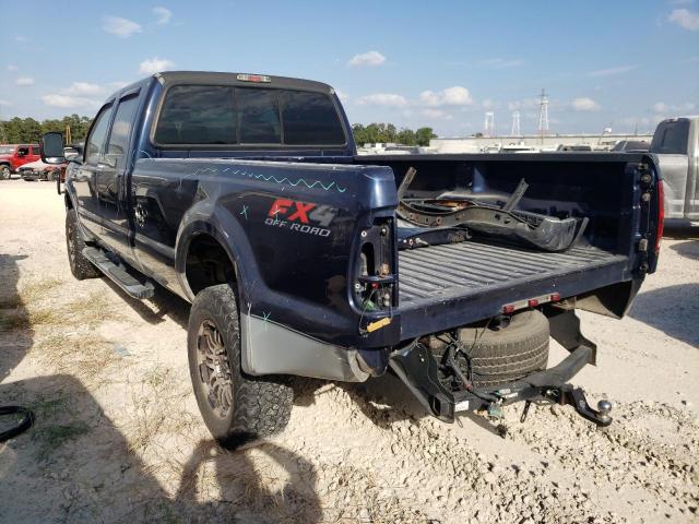 1FTWW31P75EC13074 - 2005 FORD F350 SRW S BLUE photo 3