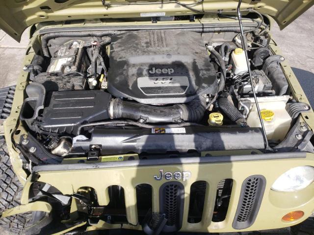 1C4AJWAG3DL530158 - 2013 JEEP WRANGLER S GREEN photo 7