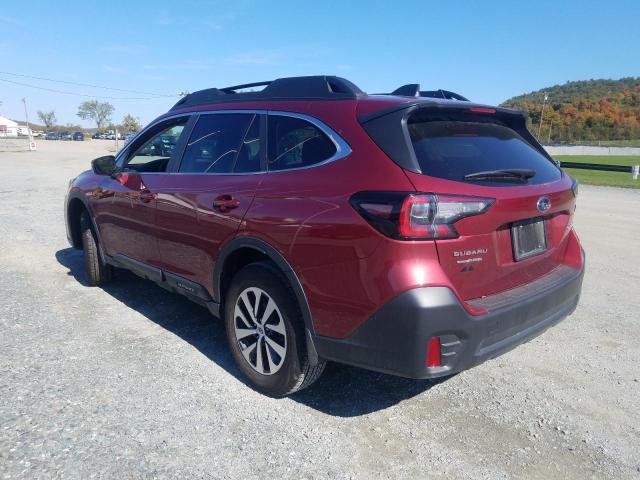 4S4BTACC9N3128329 - 2022 SUBARU OUTBACK PR RED photo 3