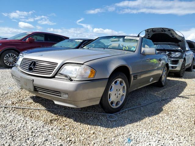 WDBFA63E2SF109351 - 1995 MERCEDES-BENZ SL CLASS BEIGE photo 2