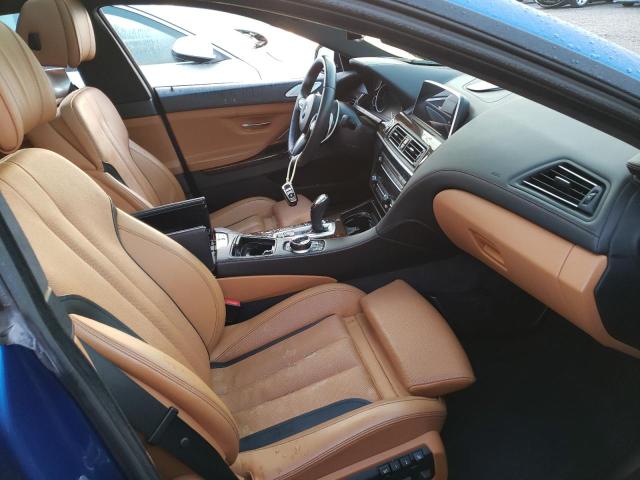 WBA6D4C57JD985904 - 2018 BMW 650 I GRAN BLUE photo 5