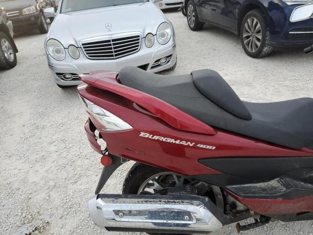 JS1CK44A982102098 - 2008 SUZUKI AN400 BURGUNDY photo 6