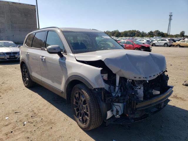 5XYP3DHC4MG155288 - 2021 KIA TELLURIDE GRAY photo 1