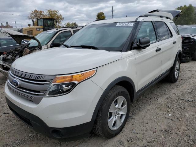 1FMHK8B89CGA74278 - 2012 FORD EXPLORER WHITE photo 2