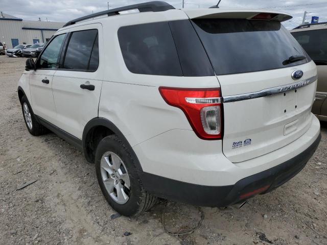 1FMHK8B89CGA74278 - 2012 FORD EXPLORER WHITE photo 3