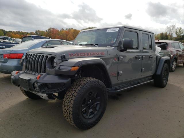 1C6JJTEG4NL126075 - 2022 JEEP GLADIATOR GRAY photo 2