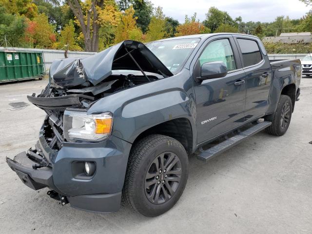 1GTG6CENXL1134841 - 2020 GMC CANYON SLE BLACK photo 2