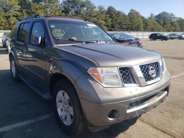 5N1AR18W76C600557 - 2006 NISSAN PATHFINDER GRAY photo 1