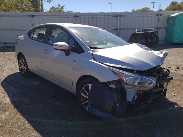 3N1CN8EV1ML822044 - 2021 NISSAN VERSA SV SILVER photo 1